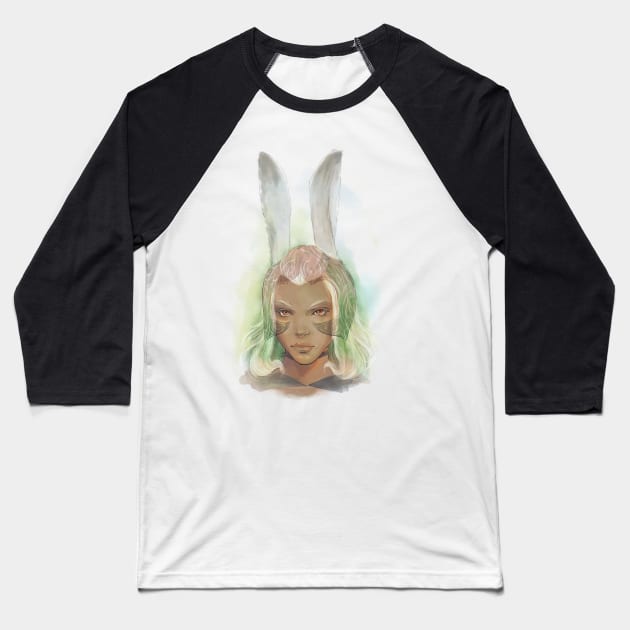 Fran Baseball T-Shirt by cute-ellyna